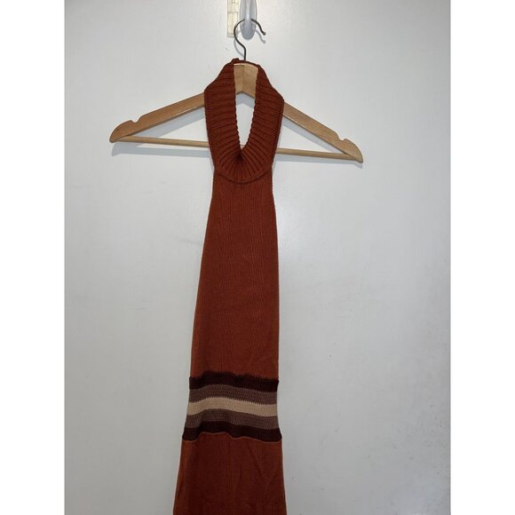 NWTHouse of Harlow 1960 REVOLVE Naomh Crochet Mix MaxiDress in Rust  S Small Wom - Picture 5 of 14